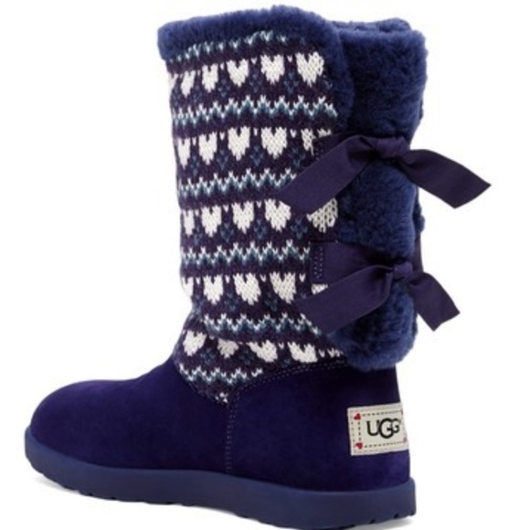UGG Other - Sale! Ugg Fair Isle Bow Boots
